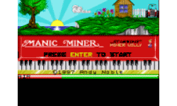 Manic Miner PC Screenshot